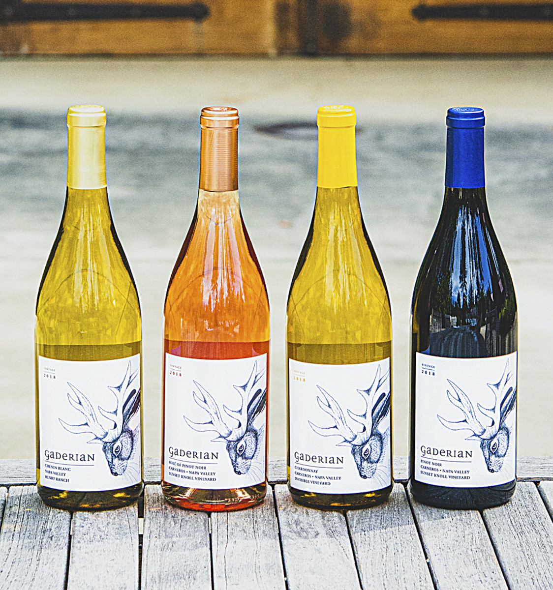 BOTTLE UP Gaderian is a two-person business, so Coughlin has a hand in virtually every aspect, including label design.